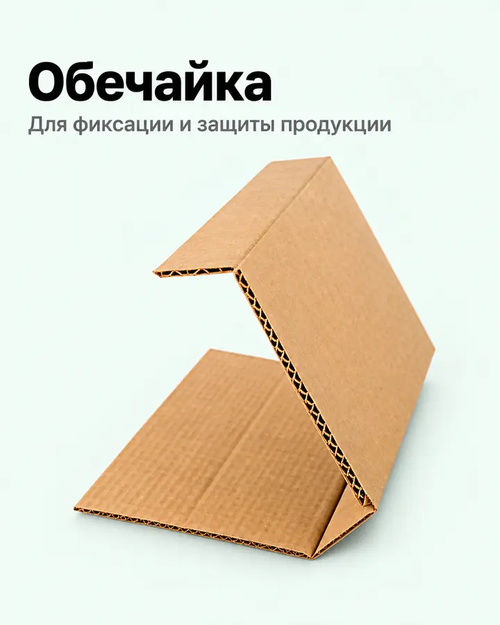 Обечайка из гофрокартона для фиксации и защиты продукции
